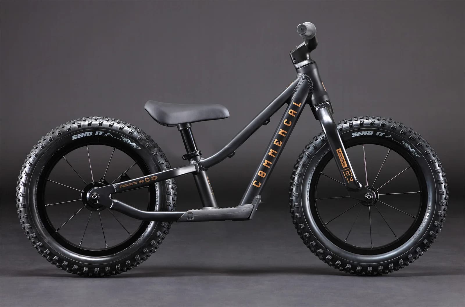 RAMONES 14 PUSH BIKE BLACK 2026