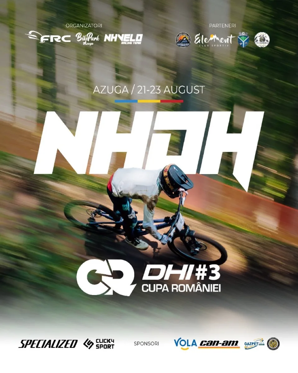 Official poster CR DHI #3 NH DH Azuga 2026